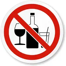 Avoid alcohol